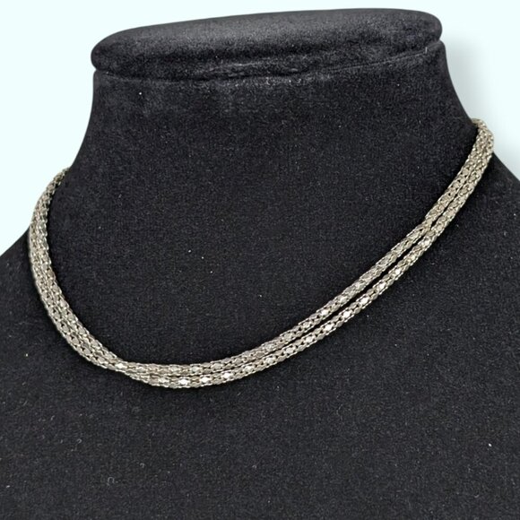 (2/$20) Vintage Dainty Mesh Chain Necklace - Picture 1 of 6